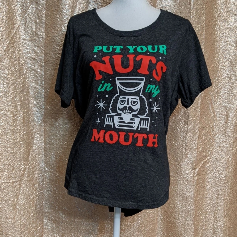 Naughty nutcracker shirt
